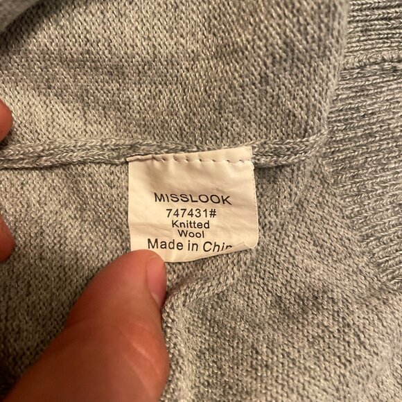 Knitted wool sweater - Picture 5 of 8